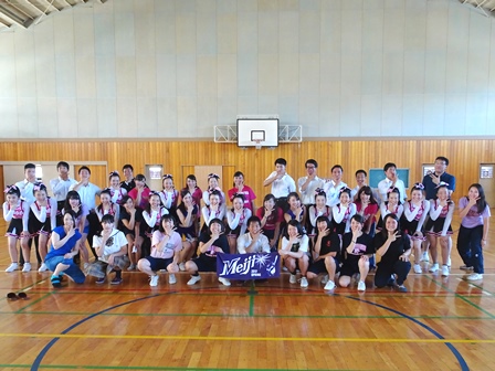 東京6大学応援団との交流会 東京6大学応援団との交流会